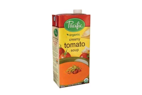 A box of tomato soup