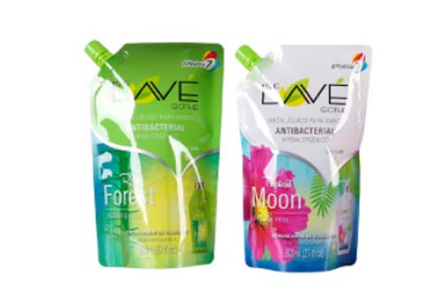 Logos Pack spouted stand-up pouches