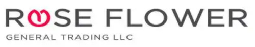 Rose flower general trading company logo