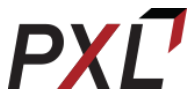 PXL packaging company logo